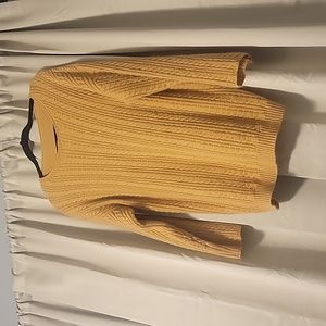 NWOT Yellow Sweater